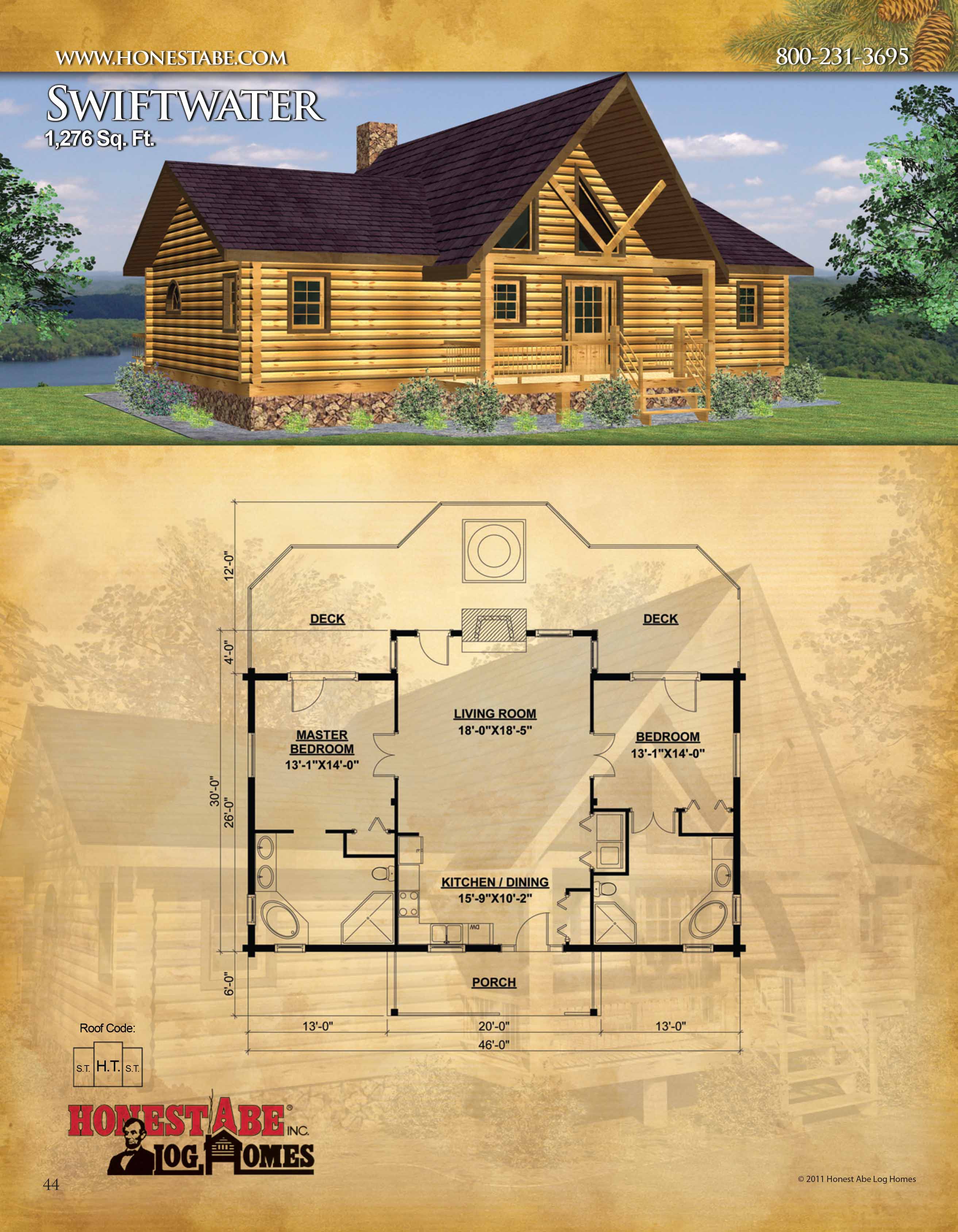 Browse Floor Plans For Our Custom Log Cabin Homes